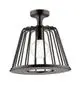 AXOR-HG-AXOR-LampShower-Nendo-LampShower-275-1jet-mit-Deckenanschluss-Polished-Black-Chrome-26032330 gallery number 1